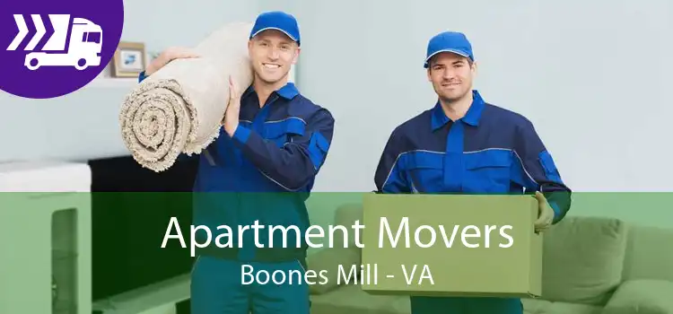 Apartment Movers Boones Mill - VA