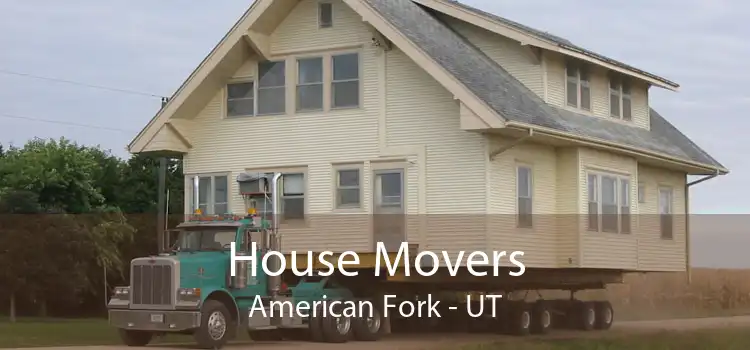 House Movers American Fork - UT