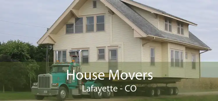 House Movers Lafayette - CO
