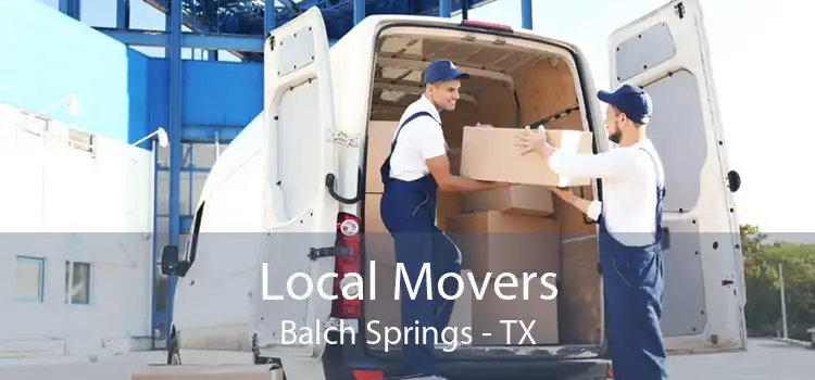 Local Movers Balch Springs - TX