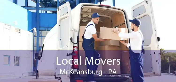 Local Movers McKeansburg - PA
