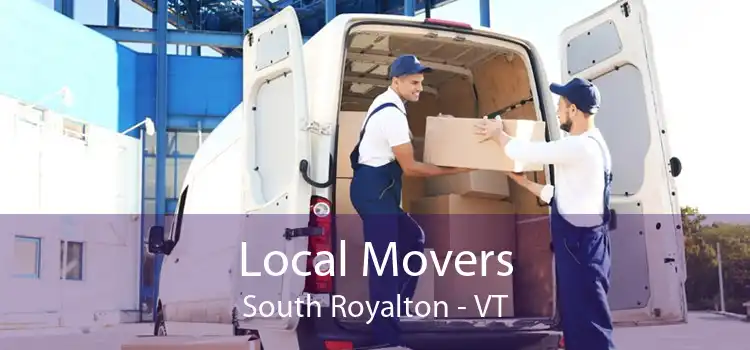 Local Movers South Royalton - VT
