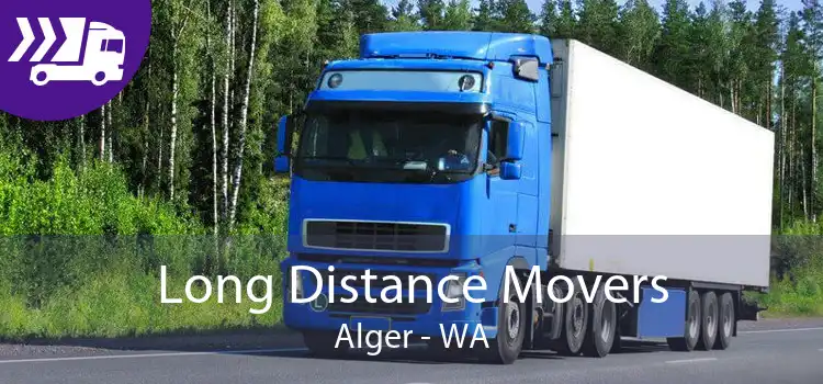 Long Distance Movers Alger - WA
