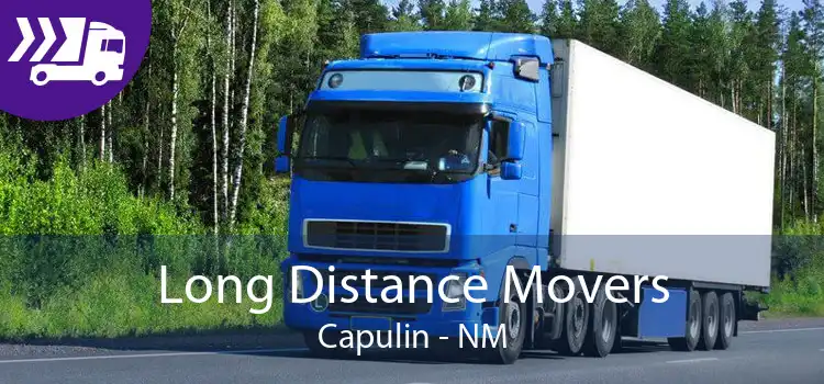 Long Distance Movers Capulin - NM
