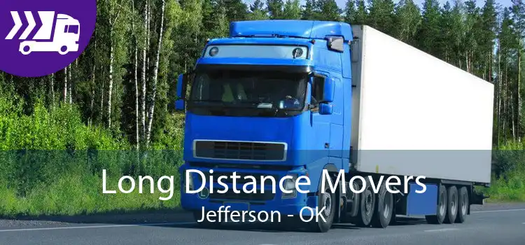Long Distance Movers Jefferson - OK