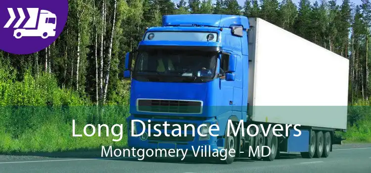 Long Distance Movers Montgomery Village - MD