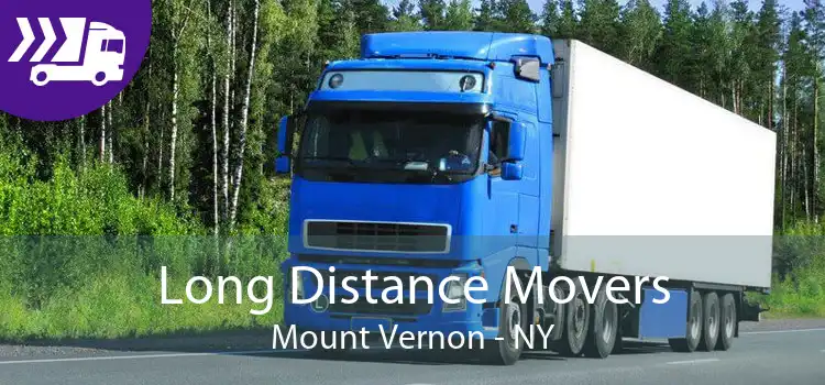 Long Distance Movers Mount Vernon - NY