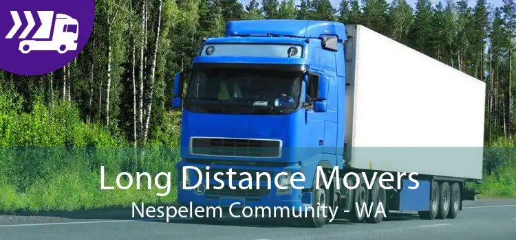 Long Distance Movers Nespelem Community - WA