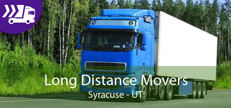 Long Distance Movers Syracuse - UT