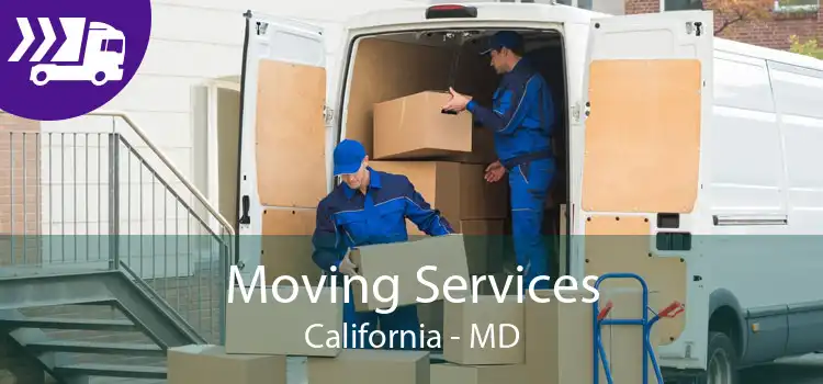 Moving Services California - MD