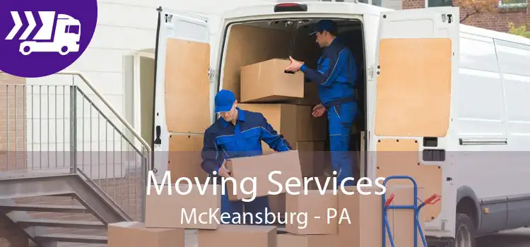 Moving Services McKeansburg - PA