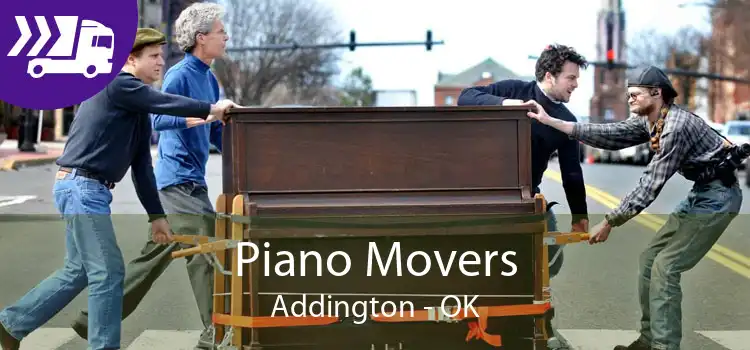 Piano Movers Addington - OK