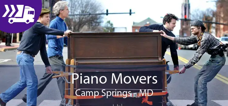Piano Movers Camp Springs - MD