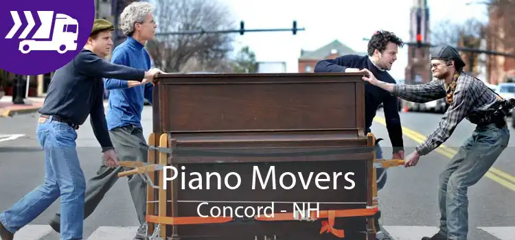 Piano Movers Concord - NH