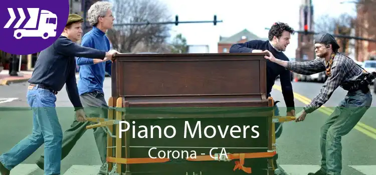 Piano Movers Corona - CA