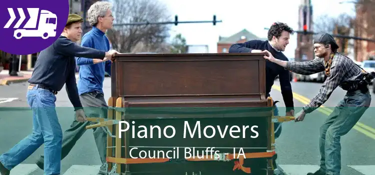 Piano Movers Council Bluffs - IA