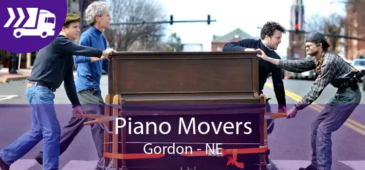Piano Movers Gordon - NE