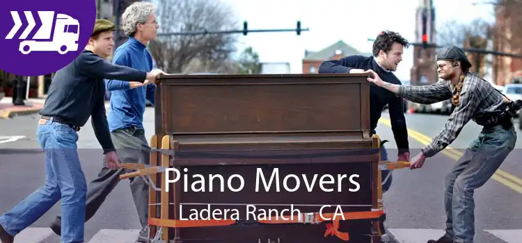 Piano Movers Ladera Ranch - CA