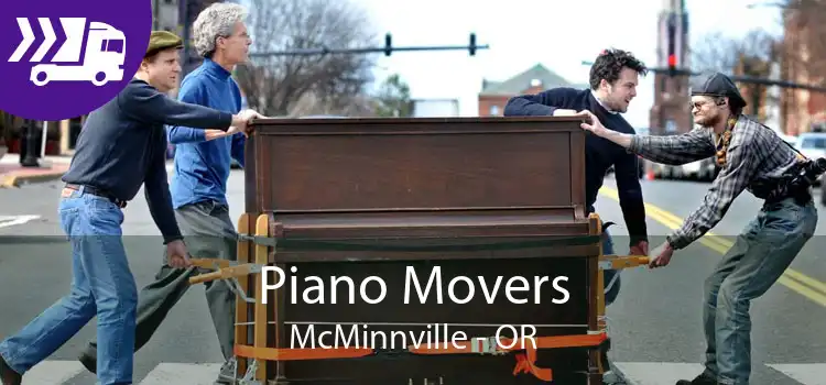 Piano Movers McMinnville - OR