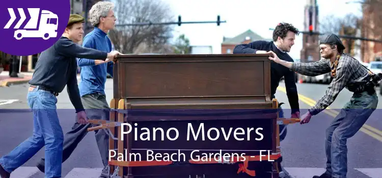 Piano Movers Palm Beach Gardens - FL