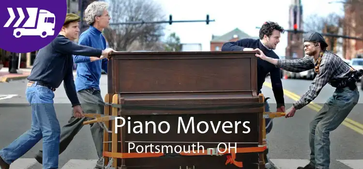 Piano Movers Portsmouth - OH