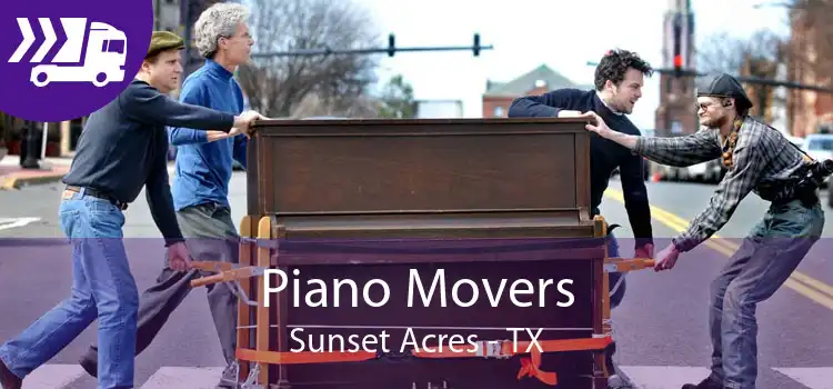 Piano Movers Sunset Acres - TX